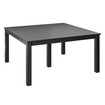 Modern 72" Square Dining Table
