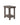 Oval end table 