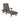 Square chaise lounge