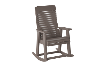 Sqaure poly rocking chair 